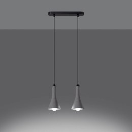 Lampa wisząca REA 2 beton