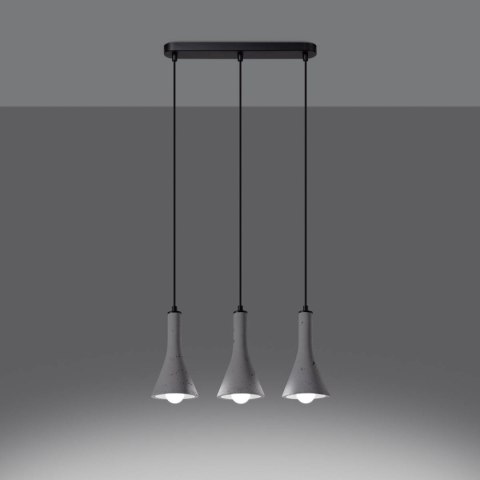 Lampa wisząca REA 3L beton Lampa wisząca REA 3L beton