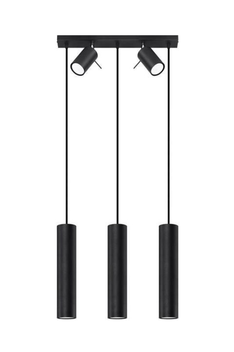 Lampa wisząca RING 3 czarny Lampa wisząca RING 3 czarny