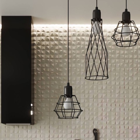 Lampa wisząca SUBA 4L czarna Lampa wisząca SUBA 4L czarna