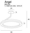 MAXLIGHT P0153 LAMPA WISZĄCA ANGEL