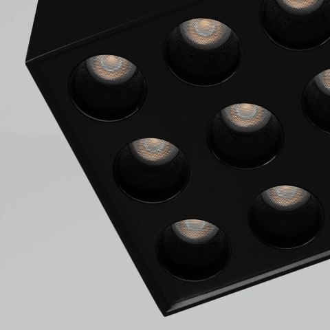 Plafon OZZY czarny LED Plafon OZZY czarny LED