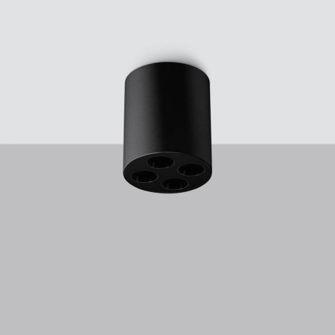 Plafon ZOE czarny LED Plafon ZOE czarny LED