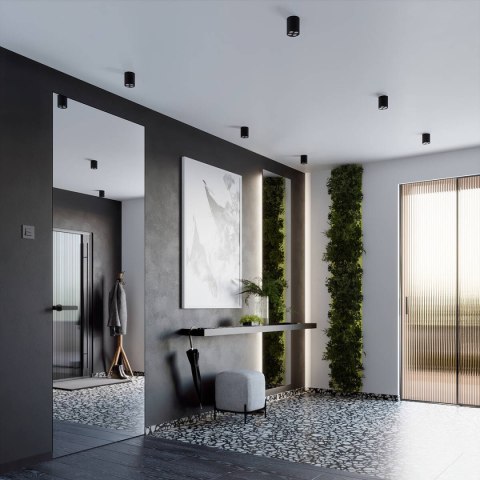 Plafon ZOE czarny LED Plafon ZOE czarny LED