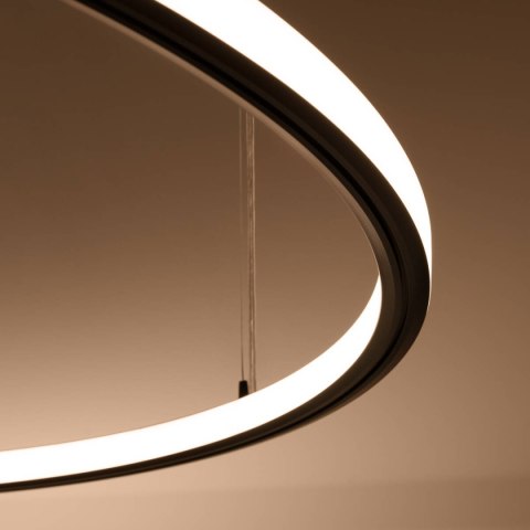 Żyrandol RISA 90 czarny LED 3000K Żyrandol RISA 90 czarny LED 3000K
