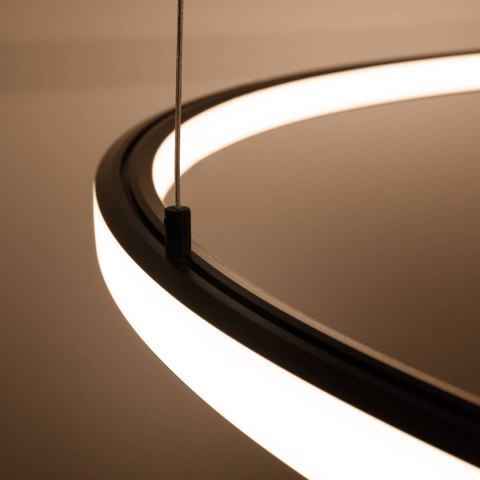 Żyrandol RISA 90 czarny LED 3000K Żyrandol RISA 90 czarny LED 3000K