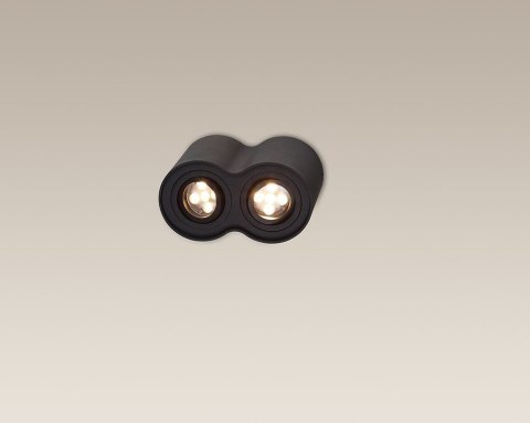 MAXLIGHT C0086 LAMPA SUFITOWA BASIC ROUND CZARNA PODWÓJNA MAXLIGHT C0086 LAMPA SUFITOWA BASIC ROUND CZARNA PODWÓJNA