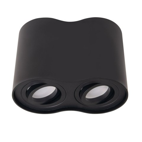 MAXLIGHT C0086 LAMPA SUFITOWA BASIC ROUND CZARNA PODWÓJNA MAXLIGHT C0086 LAMPA SUFITOWA BASIC ROUND CZARNA PODWÓJNA