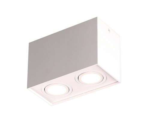 MAXLIGHT C0088 LAMPA SUFITOWA BASIC SQUARE BIAŁA PODWÓJNA MAXLIGHT C0088 LAMPA SUFITOWA BASIC SQUARE BIAŁA PODWÓJNA