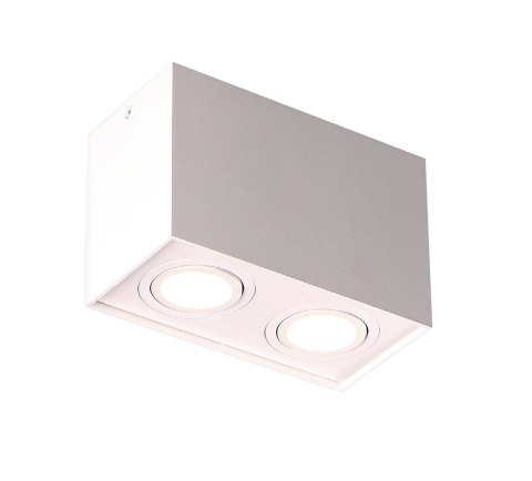 MAXLIGHT C0088 LAMPA SUFITOWA BASIC SQUARE BIAŁA PODWÓJNA MAXLIGHT C0088 LAMPA SUFITOWA BASIC SQUARE BIAŁA PODWÓJNA