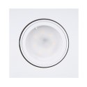 MAXLIGHT H0039 OPRAWA WPUSTOWA FINE KWADRATOWA BIAŁA