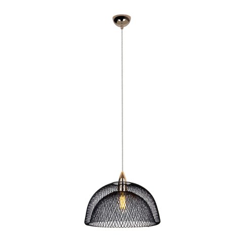 MAXLIGHT P0440 LAMPA WISZĄCA BREEZY CZARNY KLOSZ 36 cm MAXLIGHT P0440 LAMPA WISZĄCA BREEZY CZARNY KLOSZ 36 cm