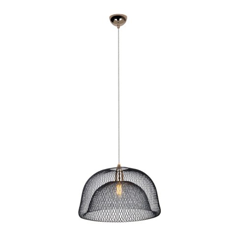 MAXLIGHT P0442 LAMPA WISZĄCA BREEZY CZARNY KLOSZ 46 cm MAXLIGHT P0442 LAMPA WISZĄCA BREEZY CZARNY KLOSZ 46 cm