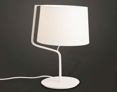 MAXLIGHT T0028 LAMPA STOŁOWA CHICAGO BIAŁA + BIAŁY ABAŻUR MAXLIGHT T0028 LAMPA STOŁOWA CHICAGO BIAŁA + BIAŁY ABAŻUR