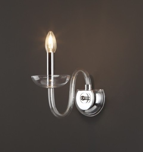MAXLIGHT W0199 KINKIET IRIS TRANSPARENTNY MAXLIGHT W0199 KINKIET IRIS TRANSPARENTNY