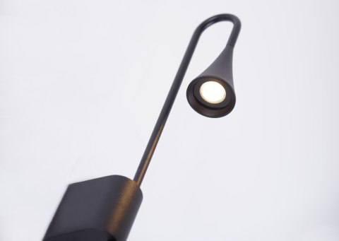 MAXLIGHT W0280 KINKIET COMET CZARNY, 3W LED, IP54 MAXLIGHT W0280 KINKIET COMET CZARNY, 3W LED, IP54