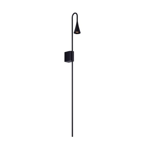 MAXLIGHT W0280 KINKIET COMET CZARNY, 3W LED, IP54 MAXLIGHT W0280 KINKIET COMET CZARNY, 3W LED, IP54