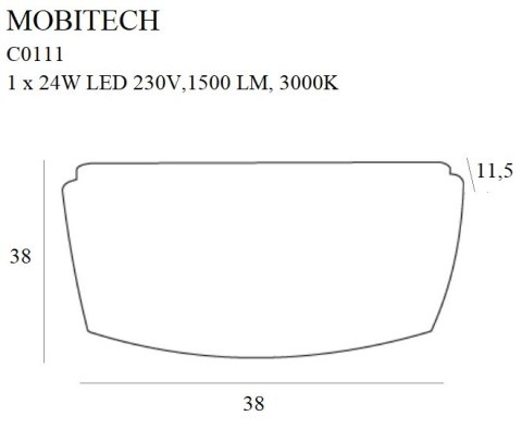 MAXLIGHT C0111 PLAFON MOBITECH SQUARE II MAXLIGHT C0111 PLAFON MOBITECH SQUARE II