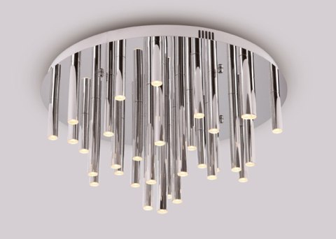 MAXLIGHT C0115D PLAFON ORGANIC 33x1 CHROM ŚCIEMNIALNY MAXLIGHT C0115D PLAFON ORGANIC 33x1 CHROM ŚCIEMNIALNY