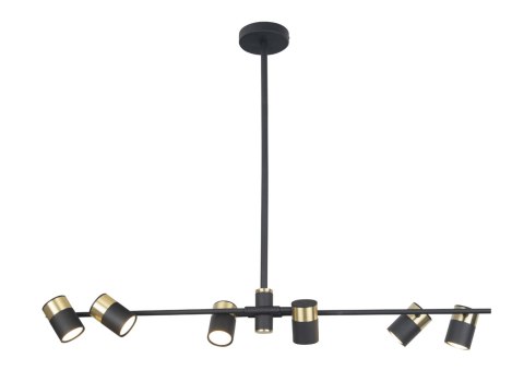 MAXLIGHT P0409 LAMPA WISZĄCA PUMA 6 GU10 MAXLIGHT P0409 LAMPA WISZĄCA PUMA 6 GU10