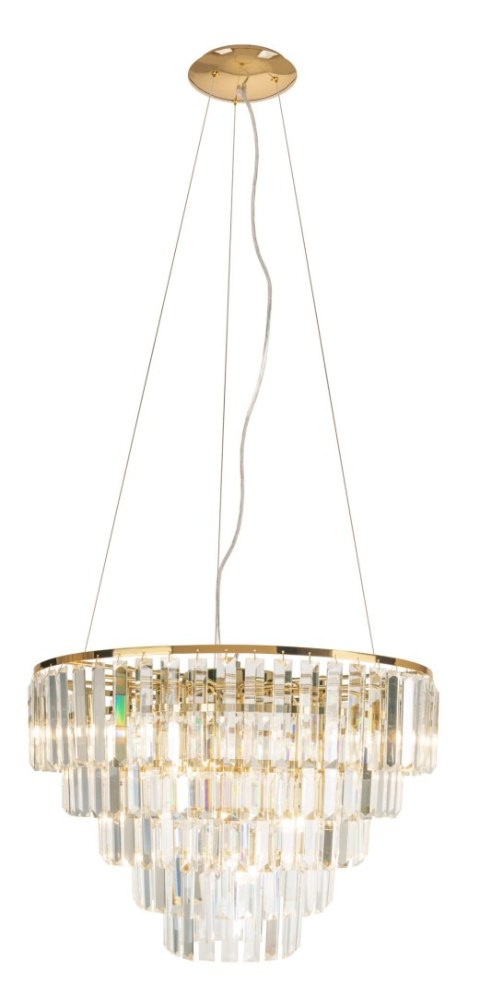 MAXLIGHT P0424 LAMPA WISZĄCA MONACO ZŁOTA Ø 60 cm MAXLIGHT P0424 LAMPA WISZĄCA MONACO ZŁOTA Ø 60 cm