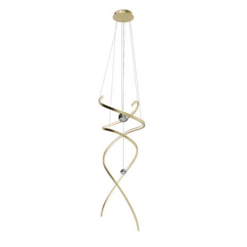 MAXLIGHT P0483D LAMPA WISZĄCA RITZ ZŁOTO SZCZOTKOWANE MAXLIGHT P0483D LAMPA WISZĄCA RITZ ZŁOTO SZCZOTKOWANE