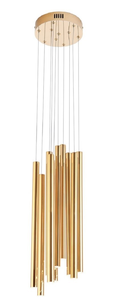 MAXLIGHT P0524D LAMPA WISZĄCA ORGANIC 10x ZŁOTO SZCZOTKOWANE MAŁA ŚCIEMNIA MAXLIGHT P0524D LAMPA WISZĄCA ORGANIC 10x ZŁOTO SZCZOTKOWANE MAŁA ŚCIEMNIA