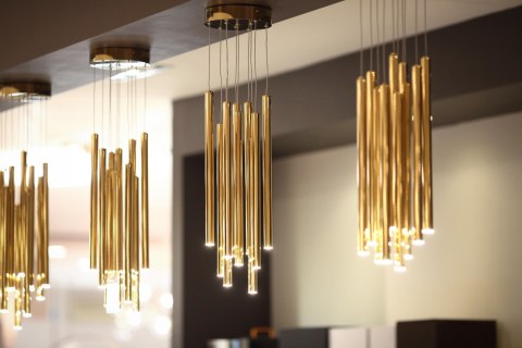 MAXLIGHT P0524D LAMPA WISZĄCA ORGANIC 10x ZŁOTO SZCZOTKOWANE MAŁA ŚCIEMNIA MAXLIGHT P0524D LAMPA WISZĄCA ORGANIC 10x ZŁOTO SZCZOTKOWANE MAŁA ŚCIEMNIA