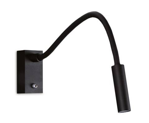 MAXLIGHT W0046 KINKIET RIDER CZARNY MAXLIGHT W0046 KINKIET RIDER CZARNY