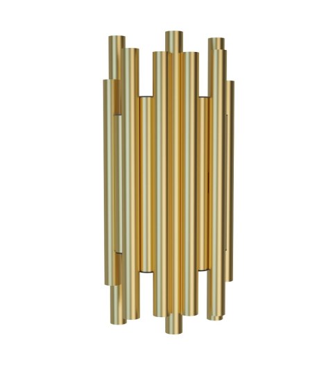 MAXLIGHT W0311D KINKIET ORGANIC ZŁOTO SZCZOTKOWANE MAXLIGHT W0311D KINKIET ORGANIC ZŁOTO SZCZOTKOWANE