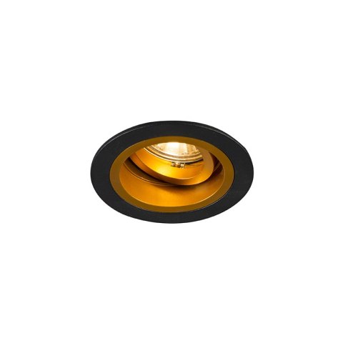 92702 CHUCK DL ROUND SPOT CZARNY+ZŁOTY/BLACK+GOLD 92702 CHUCK DL ROUND SPOT CZARNY+ZŁOTY/BLACK+GOLD