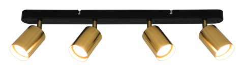 GU13013C-4B VILA SPOT CZARNY&ZŁOTY/BLACK&GOLD GU13013C-4B VILA SPOT CZARNY&ZŁOTY/BLACK&GOLD