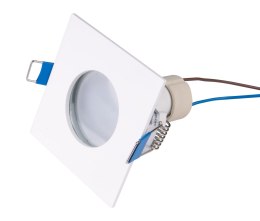 MAXLIGHT H0092 SQUARE OPRAWA WPUSTOWA KWADRATOWA BIAŁA IP44, GU10