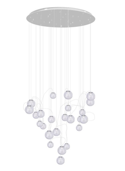 MAXLIGHT P0386 LAMPA WISZĄCA ZOE 24x1,5W CHROMOWA MAXLIGHT P0386 LAMPA WISZĄCA ZOE 24x1,5W CHROMOWA
