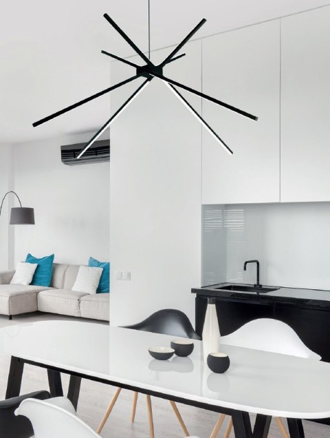 MAXLIGHT P0412 LAMPA WISZĄCA SPIDER BLACK MAXLIGHT P0412 LAMPA WISZĄCA SPIDER BLACK
