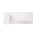 MAXLIGHT W0291 KINKIET SUPERIOR Z GNIAZDEM USB I ŁADOWARKĄ INDUKCYJNĄ BIAŁY