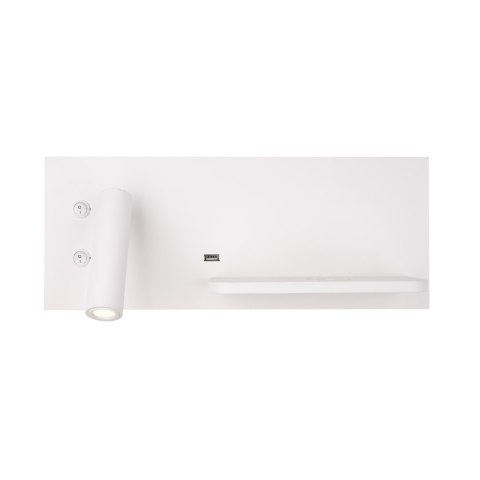 MAXLIGHT W0291 KINKIET SUPERIOR Z GNIAZDEM USB I ŁADOWARKĄ INDUKCYJNĄ BIAŁY MAXLIGHT W0291 KINKIET SUPERIOR Z GNIAZDEM USB I ŁADOWARKĄ INDUKCYJNĄ BIAŁY