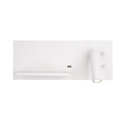 MAXLIGHT W0291L KINKIET SUPERIOR Z GNIAZDEM USB I ŁADOWARKĄ INDUKCYJNĄ BIAŁ MAXLIGHT W0291L KINKIET SUPERIOR Z GNIAZDEM USB I ŁADOWARKĄ INDUKCYJNĄ BIAŁ
