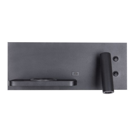 MAXLIGHT W0292L KINKIET SUPERIOR Z GNIAZDEM USB I ŁADOWARKĄ INDUKCYJNĄ CZAR MAXLIGHT W0292L KINKIET SUPERIOR Z GNIAZDEM USB I ŁADOWARKĄ INDUKCYJNĄ CZAR