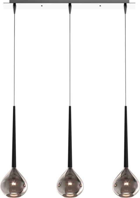 MD2128B-3S LIBRA LAMPA WISZĄCA SMOKY MD2128B-3S LIBRA LAMPA WISZĄCA SMOKY