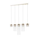 P0389-05E-F7AC GEM LAMPA WISZĄCA ZŁOTA/GOLD