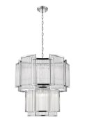 P0528-08A-F4AC SERGIO LAMPA WISZĄCA CHROME