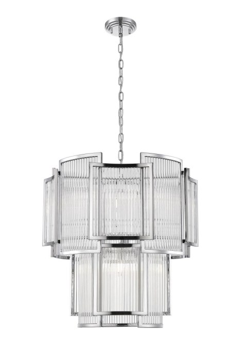 P0528-08A-F4AC SERGIO LAMPA WISZĄCA CHROME P0528-08A-F4AC SERGIO LAMPA WISZĄCA CHROME