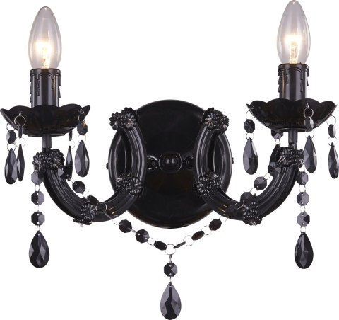 RLB94016-2B MAGNOLIA KINKIET CZARNY/BLACK RLB94016-2B MAGNOLIA KINKIET CZARNY/BLACK
