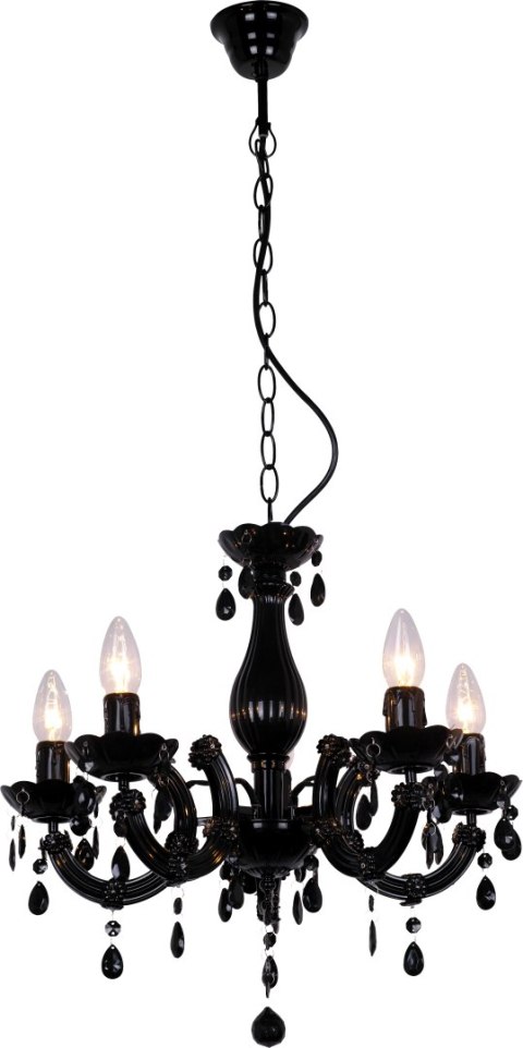 RLD94016-5B MAGNOLIA LAMPA WISZĄCA CZARNA/BLACK RLD94016-5B MAGNOLIA LAMPA WISZĄCA CZARNA/BLACK